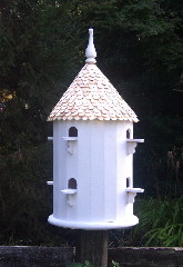 2 Level - Four Home Round Birdhouse
