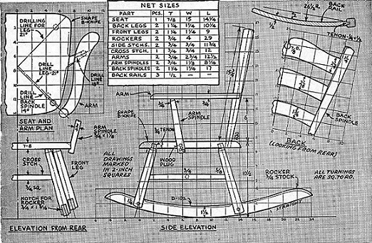 Download Rocking Chair Plans For Children PDF record shelf plans 