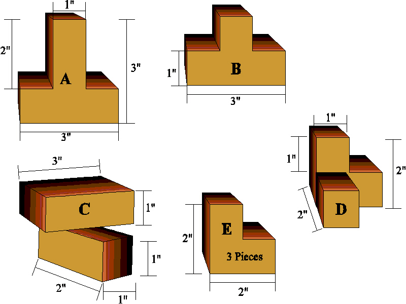 Wood Puzzles Plans