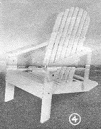Free Adirondack-Style Folding Chair Plan