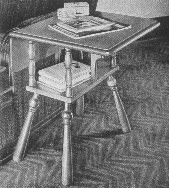 Free Colonial Drop Leaf End Table Plan