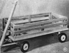 plans for building a wooden wagon